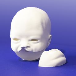 IMG_0652.JPG Télécharger fichier STL Fente pour bébé - Étude anatomique - Scanner réel • Objet pour imprimante 3D, Selfi3D