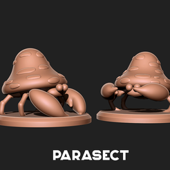 8.png Parasect  Pokémon V.3 - 3D print model