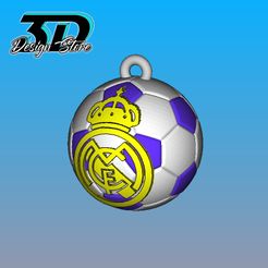 3b.jpg Real Madrid Ball keychain