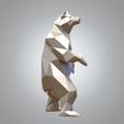 untitled.3711.jpg bear STATUE LOW-POLY