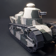 T-24.png Renault FT-17 - WW1 French Light Tank 3D model