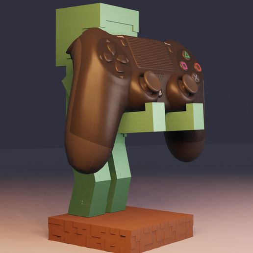 2-maic.jpg CONTROLLER HOLDER / Minecraft joystick