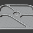 B.png Serving Tray v2 - 3D STL file and vector files (Dxf, Svg, Eps, Pdf, Ai) for CNC