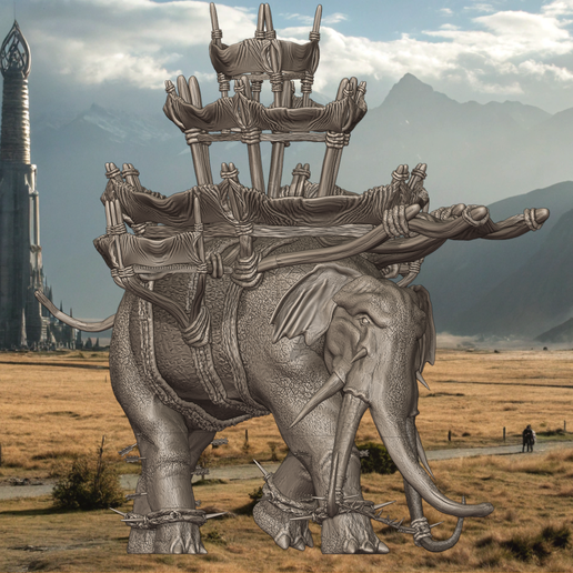 MumakPhoto2.png Elefante bestia de guerra