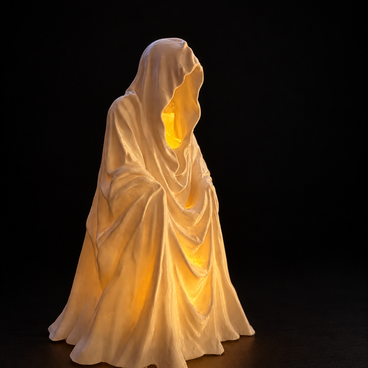 Hooded Reaper – Halloween LED Candle Holder