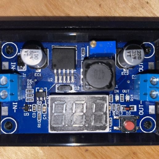 Led Buck Module Free 3D file LM2596S LED Buck Converter Case・Object to download and to ...