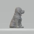 4.png Basset Hound Dog 3D print model