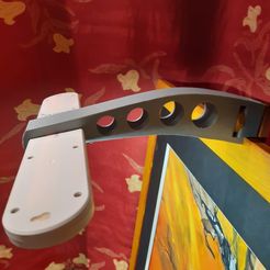porte-lampe05.jpg Free STL file bracket for lighting board・3D printing idea to download