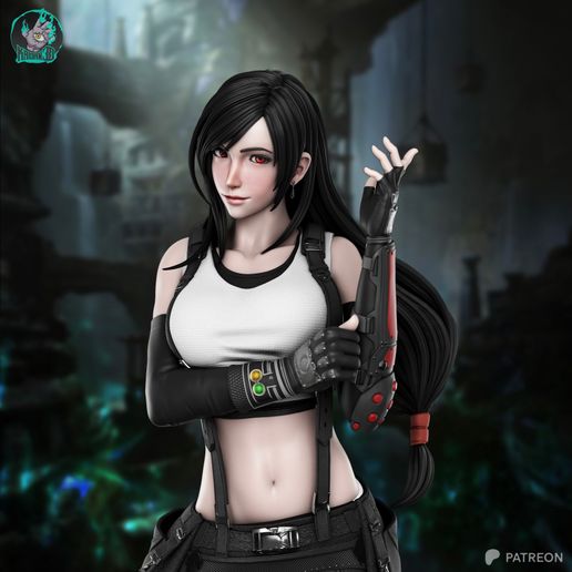 01.jpeg Tifa Lockhart FINAL FANTASY VII STL - Ready for 3D Printing