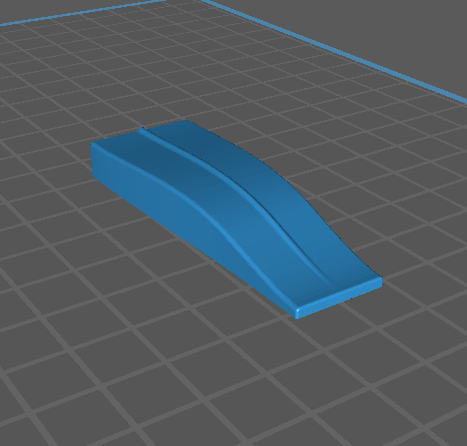 Hood Scoop 2 - STL File for Scale Models and Dioramas