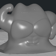 3D file Mama-Ditto ultra swole pokemon 🐉・3D printing template to