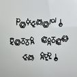 15_Unown_Pokemon_3D_print_fridge_pokemon_square.jpg Fichier 3D Alphabet Unown Low Poly Pokemon・Plan pour impression 3D à télécharger