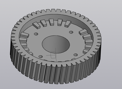 Output shaft gear for drives/Gear for automatic sliding gates 52 teeth. Output shaft gear for drives
