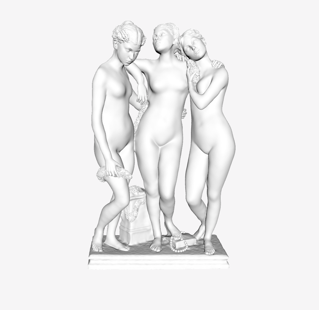 Capture d’écran 2018-09-21 à 15.22.30.png Download free STL file The Three Graces at The Louvre, Paris • 3D print design, Louvre