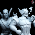 9.png Deadpool and Wolverine Diorama 3D PRINTABLE - STL