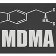 mdma2.jpg framework with the chemical formula of mdma