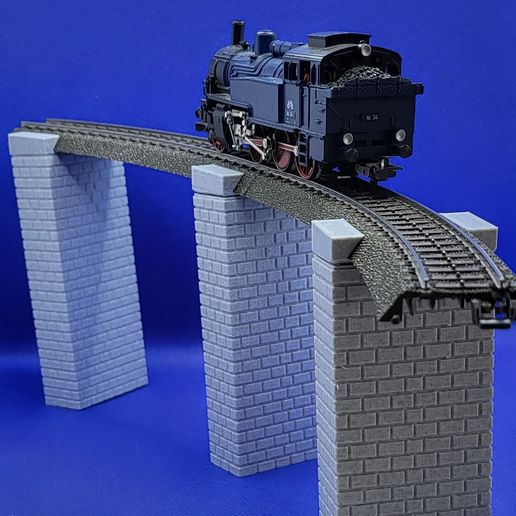 鉄道模型 Marklin 8978 Set of Bridge Pillars Set of Approach Pillars | Maerklin US