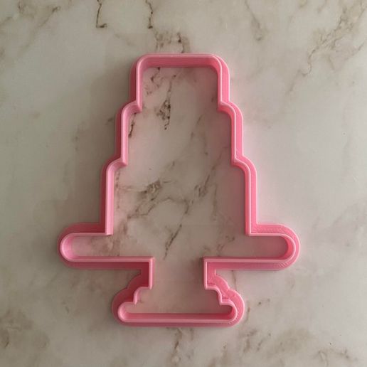 cutting cake 3D model