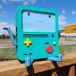 BMO-6.jpg Free 3D file BMO Nintendo Switch Chassis - Show Accurate Internals・Model to download and 3D print