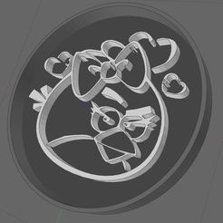 hd1.jpg STL file Punch angry bird・3D print design to download