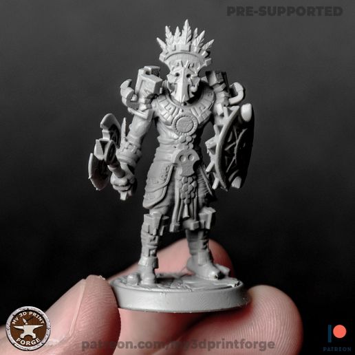 Tribe Troll Shaman 3D model