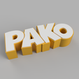 Pako_preview.png LED LAMP (NAMELED) - PAKO