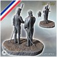 3.jpg French napoleonic officers with map 6 - Great Army Napoleon XIXe Medieval terrain