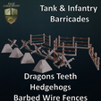 Promo-2.png Tank Traps and Barbed Wire – Set 1
