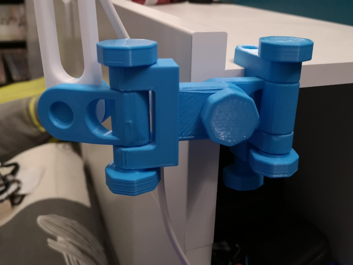 Free STL file 3D printed articulating lamp Additional parts・3D