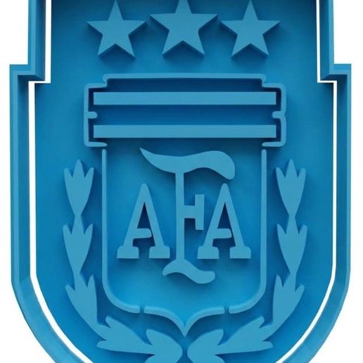 Cortante escudo afa - afa shield cookie cutter