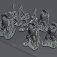 Presupported.png STL file Emberfolk Fighters・3D printable design to download, TheExoticGreeble