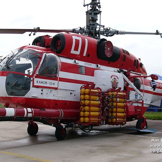 1:100 Scale Soviet Military Helicopter Ka-29 (Helix-B)
