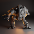 qwre1.png 3D file Tremendously Retrofuturistic Heavy Plated Thicc Boi・3D printable model to download