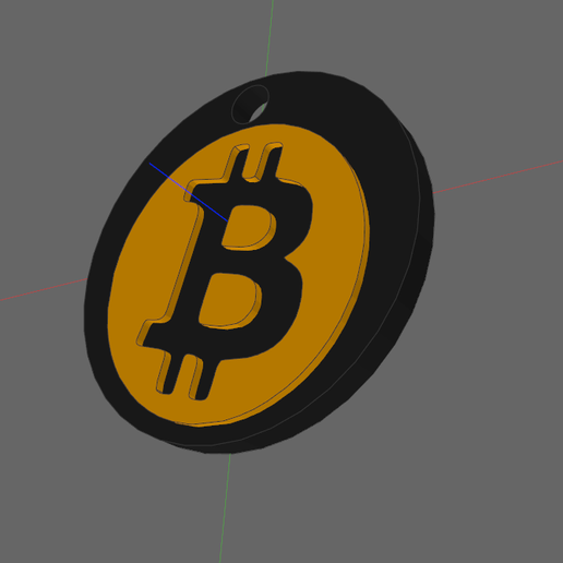 bitcoin - 3D model önizlemesi