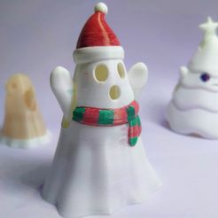 IMG20221212142117.jpg Файл OBJ Маленький BOO готов к Рождеству・Модель для печати в 3D скачать