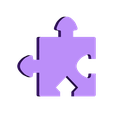 pz12_Single_v2.stl Jigsaw Puzzle, 16 Distinct Pieces, Shapes & Patterns