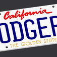 Screenshot-2026-07-26-at-6.48.29 PM.png Decorative Vanity License Plates - California - MLB - LOS ANGELES DODGERS