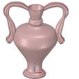 amphore09-10.jpg amphora greek cup vessel vase v09 for 3d print and cnc