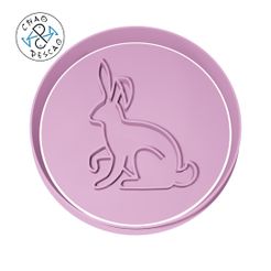 Rabbit_Pose_21.jpg Rabbit Pose (no 21) - Cookie Cutter - Fondant - Polymer Clay