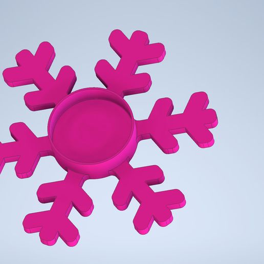 Free STL file Tea light snowflake 🫖 ・Object to download and to 3D print ...