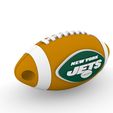 NFL-jets.jpg NFL BALL KEY RING NEW YORK JETS WITH CONTAINER
