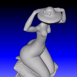 virgo-07.jpg STL-Datei Jungfrau・3D-druckbares Modell zum herunterladen