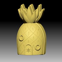 SpongeBobHouse.jpg Fichier STL SHAMPOING SOLIDE POUR LA MAISON DE BOB L'ÉPONGE ET MOULE POUR POMPE À SAVON・Modèle pour impression 3D à télécharger