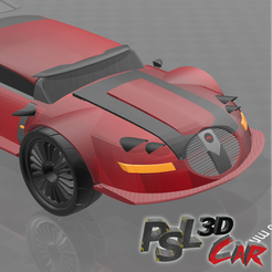 5.png Download free STL file Psl 3D car N°3 "Median" • 3D printer design, psl