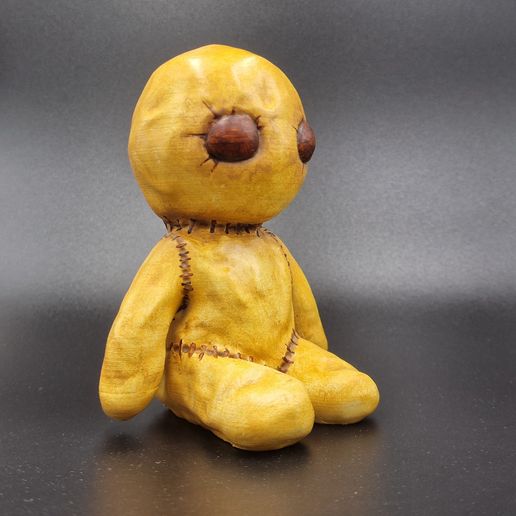 🎃 Voodoo Rag Voodoo doll・ STL File for 3D printing・Cults