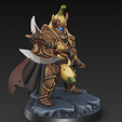 Acquisizione-schermata-29.10.2025-alle-10.52.39.png BANANA BIG AXE KNIGHT - FRUIT WARRIOR FANTASY MINIATURE