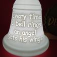 IMG_20240130_173700146.jpg It's A Wonderful Life Everytime A Bell Rings CHRISTMAS BELL ORNAMENT TEALIGHT