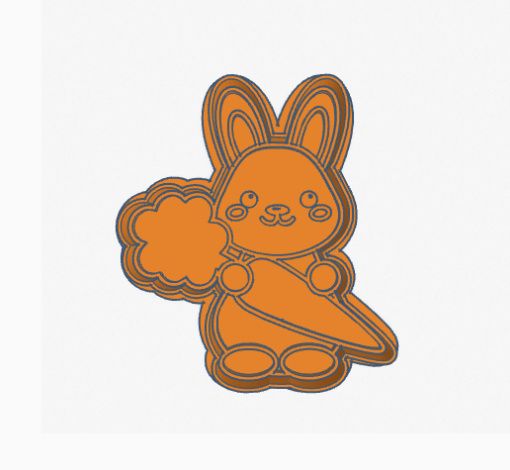 271448461_725931692128553_1693535002301607818_n.jpg 3D file Easter Bunny Cookie Cutter set STL FILES・3D print object to download, Prints4fun