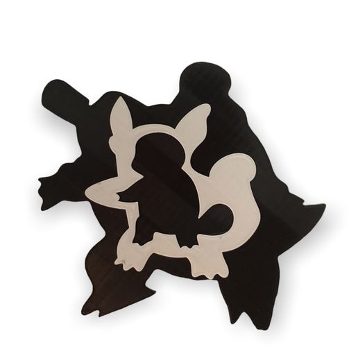 Deco Pokemon - Squirtle - Wartortle - Blastoise 3D model