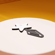 0001.png Whimsical Star Paperclip STL | Cute Celestial Bookmark | Kawaii Desk Accessory | 3D Print File | Digital Download